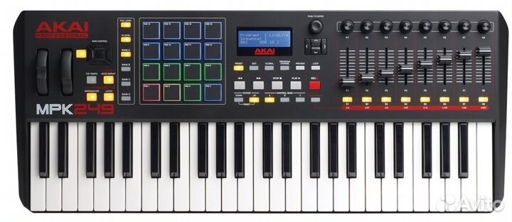 Akai mpk 249 pro midi Клавиатура