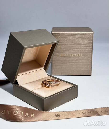 Кольцо bvlgari serpenti