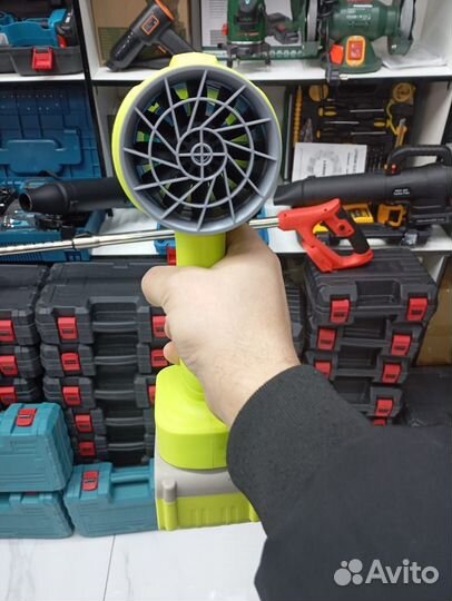 Аккумуляторный фен для мангала 2 акб