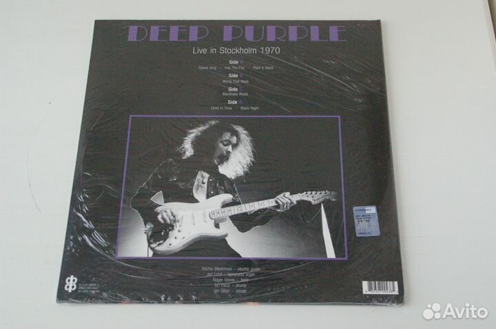 Пластинка Deep Purple – Live In Stockholm 1970 NEW