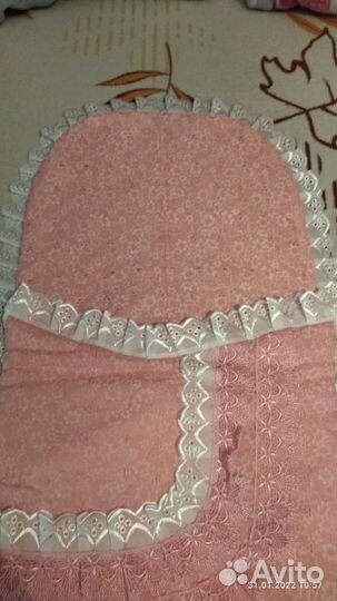 Конверт на выписку весна-лето