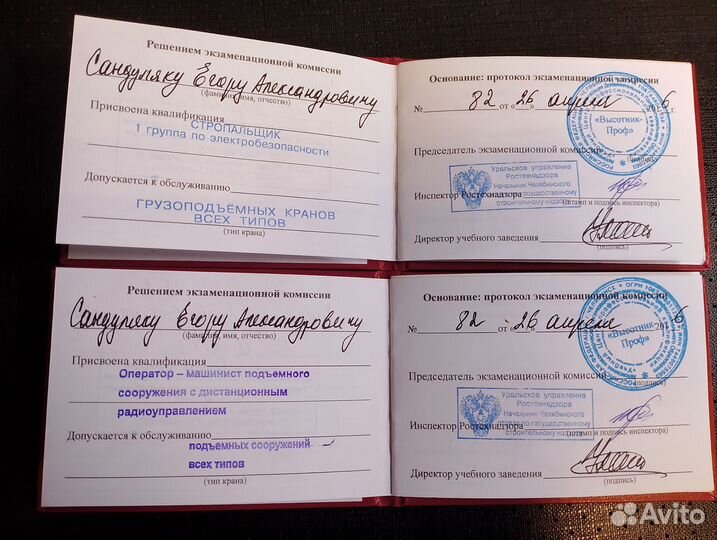 Стропальщик, оператор мостового крана с ду