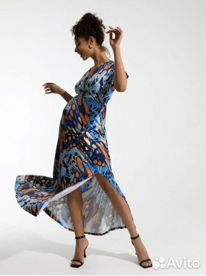 Платье для беременных и кормящих, р-р 50