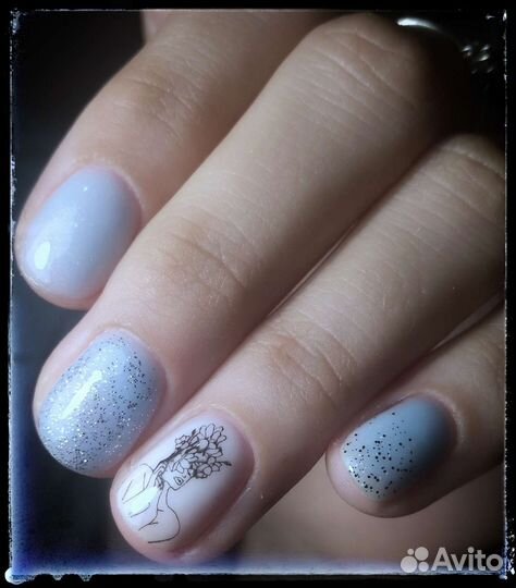 Маникюр с покрытием гель-лаком