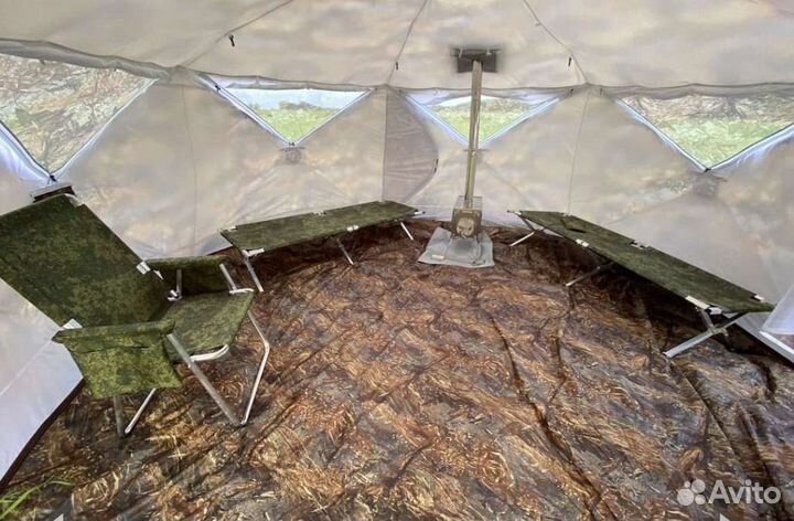 Палатка зимняя берег