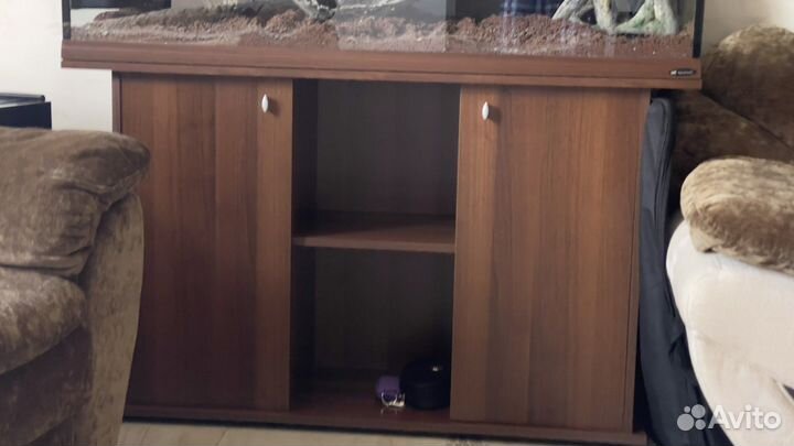 Аквариум с тумбой Ferplast dubai 120 (каштановый)