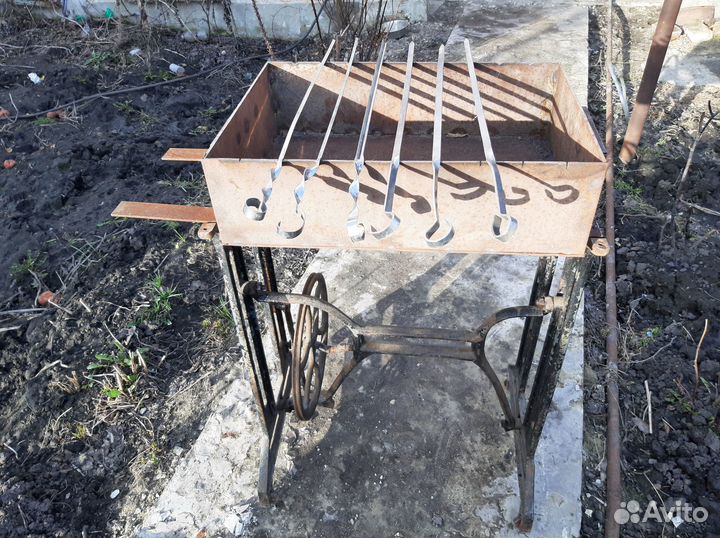 Мангал разборный 4 мм