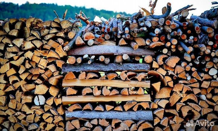Крупноколотые дрова