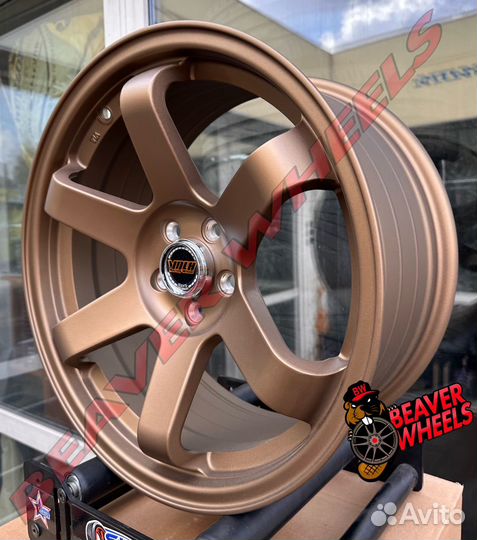 Диски R17 5x100 Rays Bronze