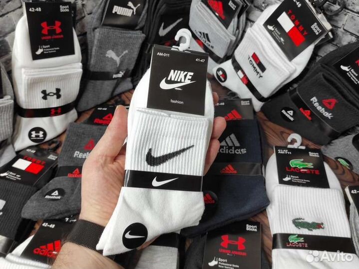 Носки Nike Adidas Puma Reebok качество