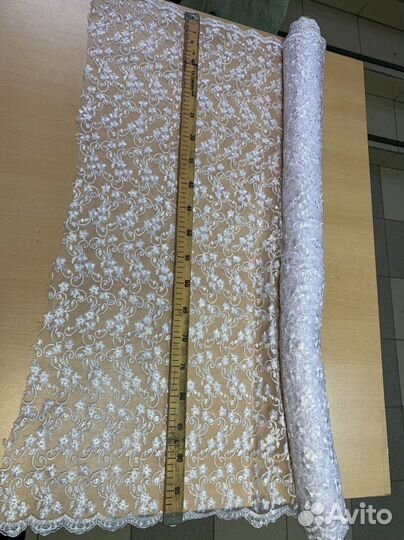 Гипюр ткани
