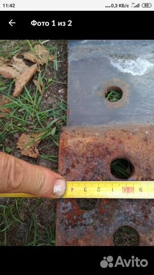 Плита под седло.Гребенка.Ивеко Евротех