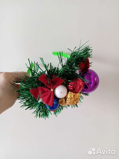 Ободок для волос ручной работы