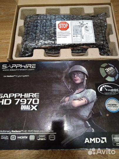 Видеокарта sapphire HD7970