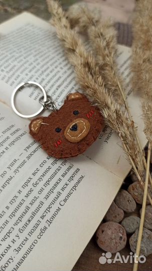 Брелок лесной мишка
