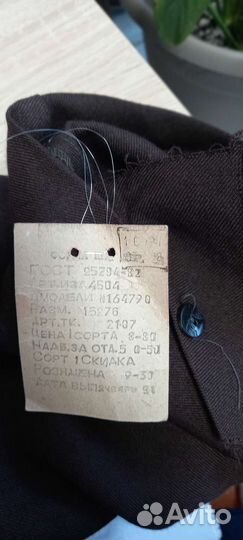 Школьная форма СССР 89-91г. для девочек + рубашка