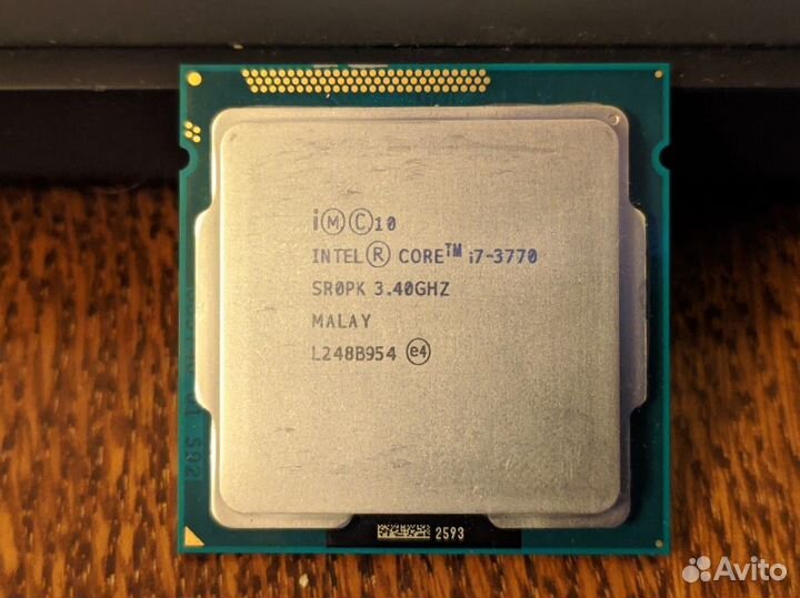 Intel core i7 3770 гарантия