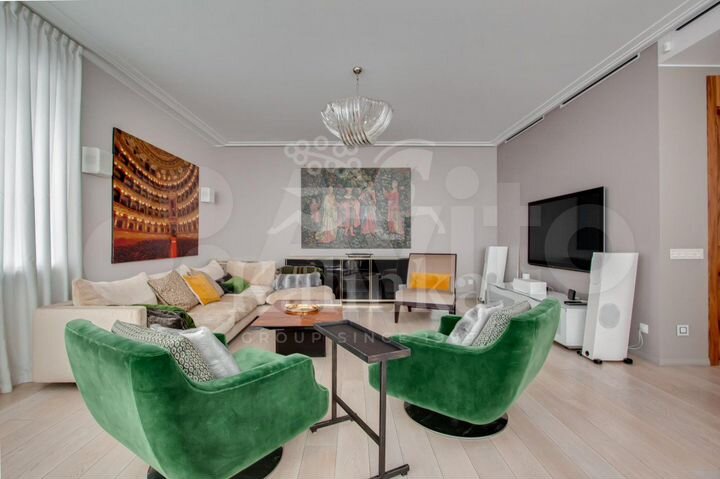 6-к. квартира, 298,9 м², 1/4 эт.