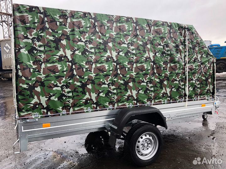 Оцинкованный прицеп сст 3.5х1.5 R15