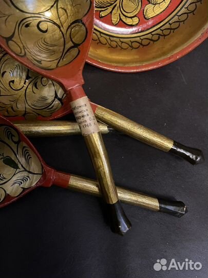 Набор хохлома СССР