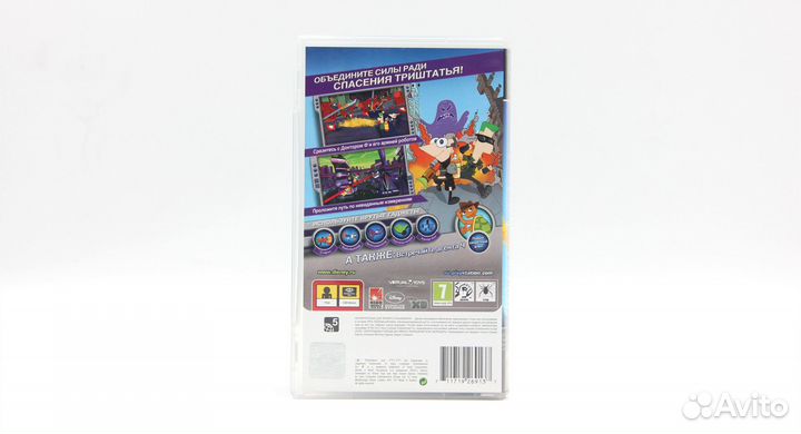 Финес и Ферб Покорение 2-го измерения для PSP