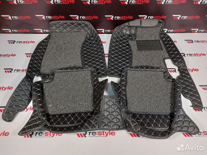 Ковры салона 3D Subaru Impreza Правый руль