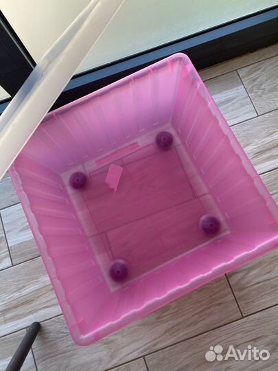 Ящик пластиковый с крышкой IKEA