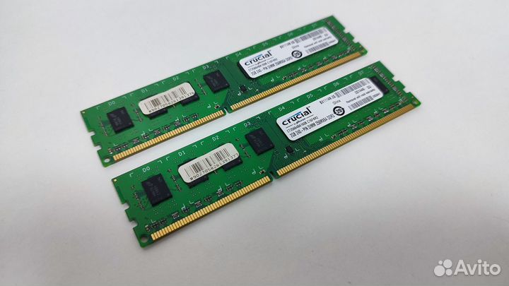Crucial DDR3 1600 2x2Gb комплект