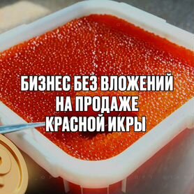 Бизнес без вложений, на продаже красной икры