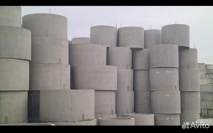 Кольца Жби стеновые и перфорированные. Септики