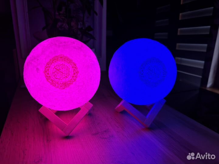 Ночник Луна Читающая Коран