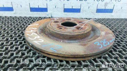 Диск тормозной задний jaguar XF (X250) (84S32L902)