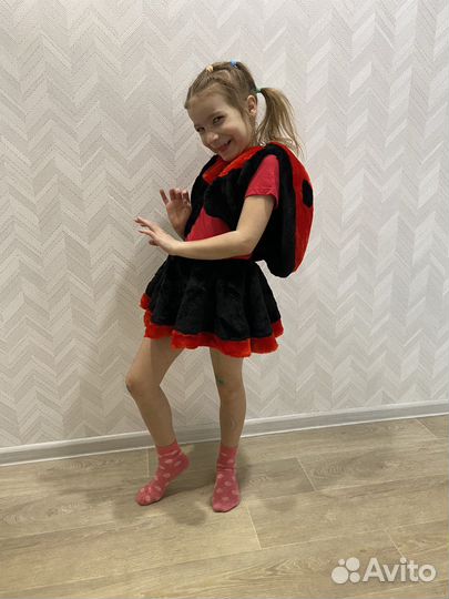 Новогодний костюм божьей коровки