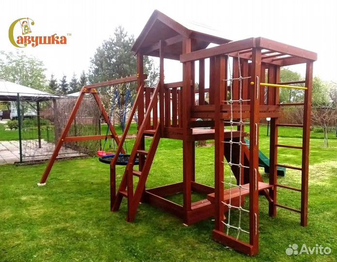 Новый детский спортивный комплекс для дачи