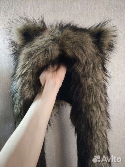 Шапка волкошапка цвет динго