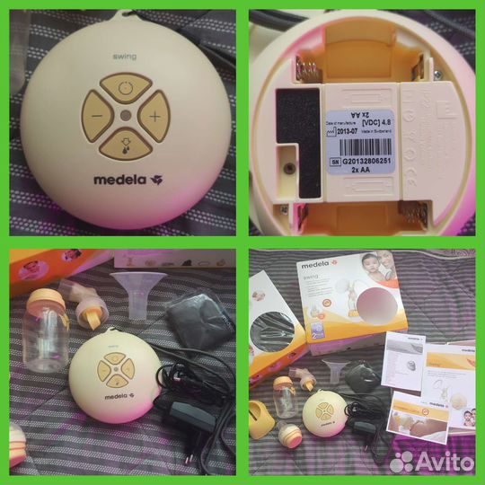 Молокоотсос электрический medela swing, 030.0042