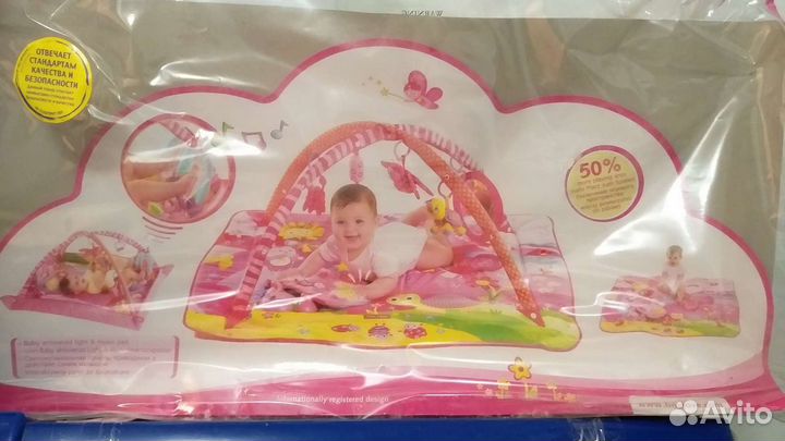 Развивающий коврик музыкальный