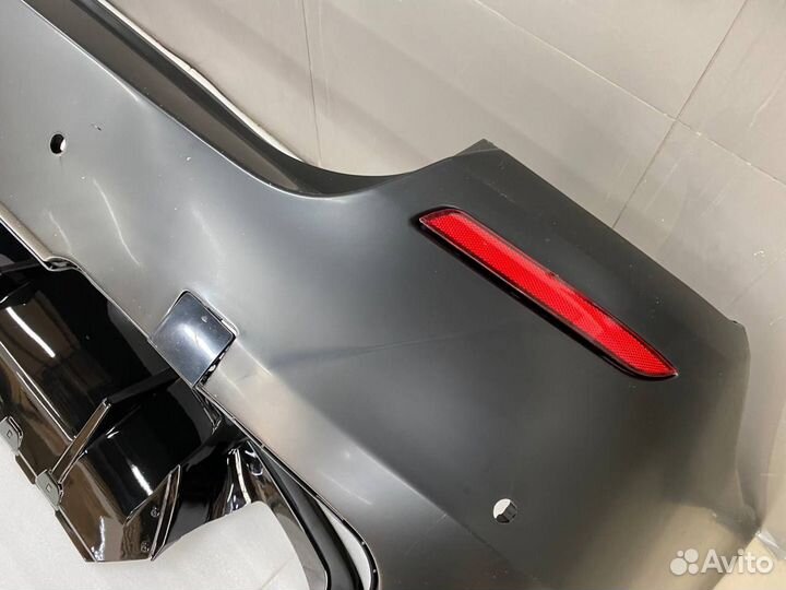 Бампер задний М5 BMW F10 + диффузор м5 глянец