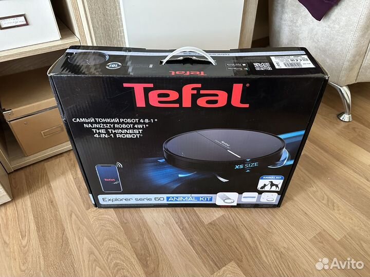 Робот пылесос tefal explorer serie 60