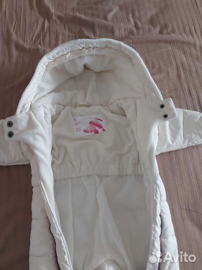 Зимний комбинезон для девочки 68 размер
