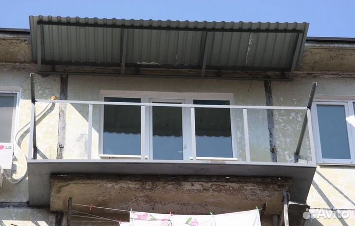 Крыша для балкона