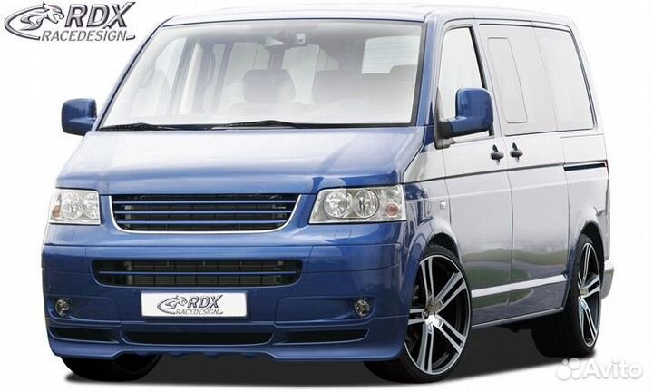 VW T5 03-09 Накладка на передний бампер