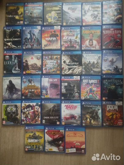 PlayStation 4 игровые диски