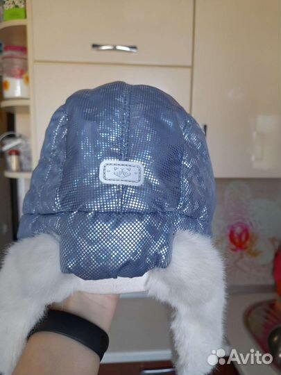 Зимняя шапка на девочку