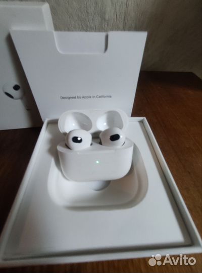 Беспроводные наушники apple airpods 3