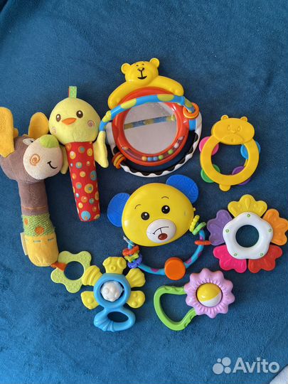 Погремушки грызунки пакетом