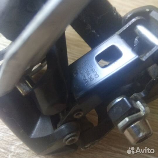 Задний переключатель + манетка shimano alivio