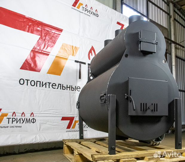 Печь для гаража, теплиц mus 2.2