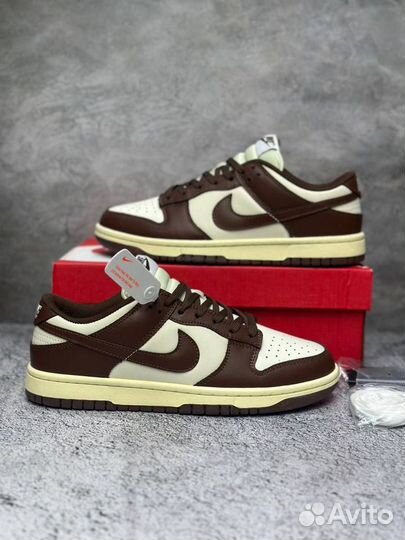 Кроссовки унисекс Nike Dunk Low Cacao фирменные