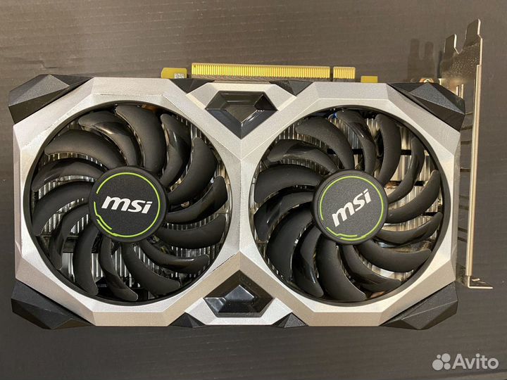 Видеокарта MSI GeForce GTX 1660 ventus XS OC 6Gb